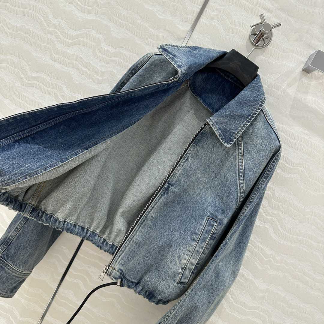 Loewe Balloon Jacket In Denim - DopestKickz