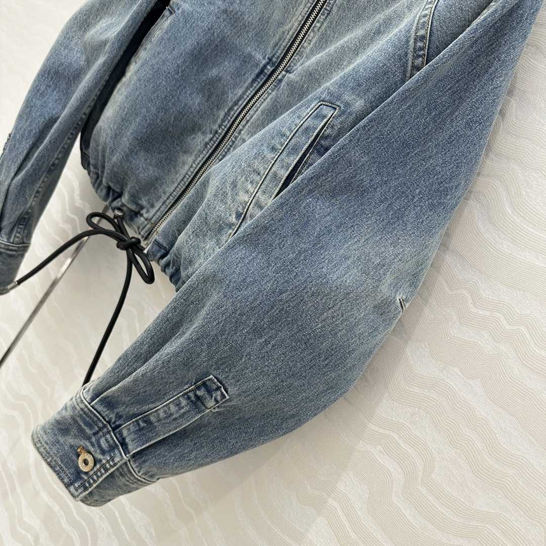 Loewe Balloon Jacket In Denim - DopestKickz
