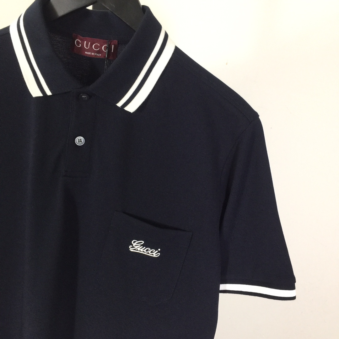 Gucci Cotton Piquet Polo Shirt - DopestKickz