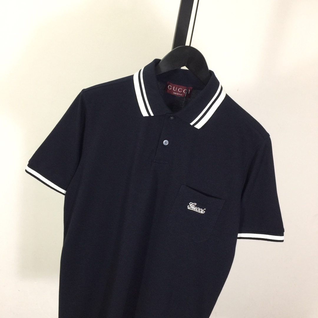 Gucci Cotton Piquet Polo Shirt - DopestKickz