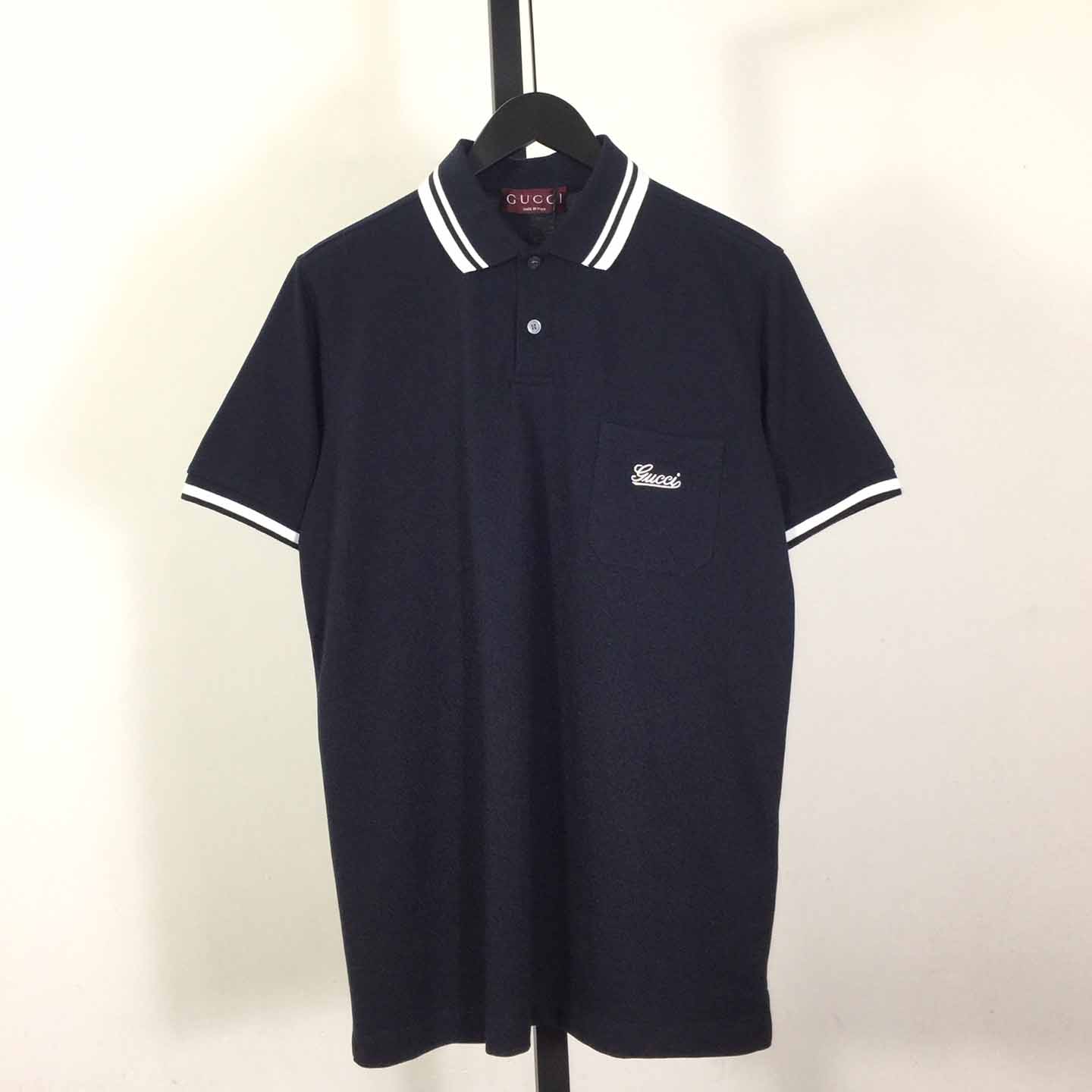 Gucci Cotton Piquet Polo Shirt - DopestKickz