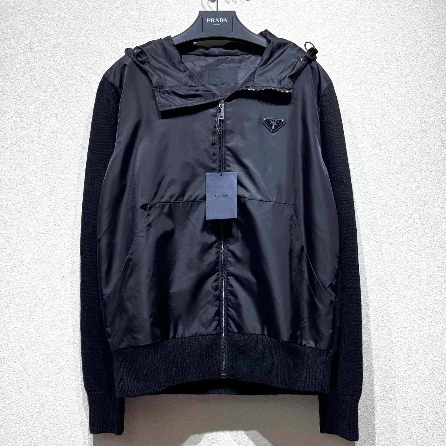 Prada Cashmere And Wool Cardigan - DopestKickz