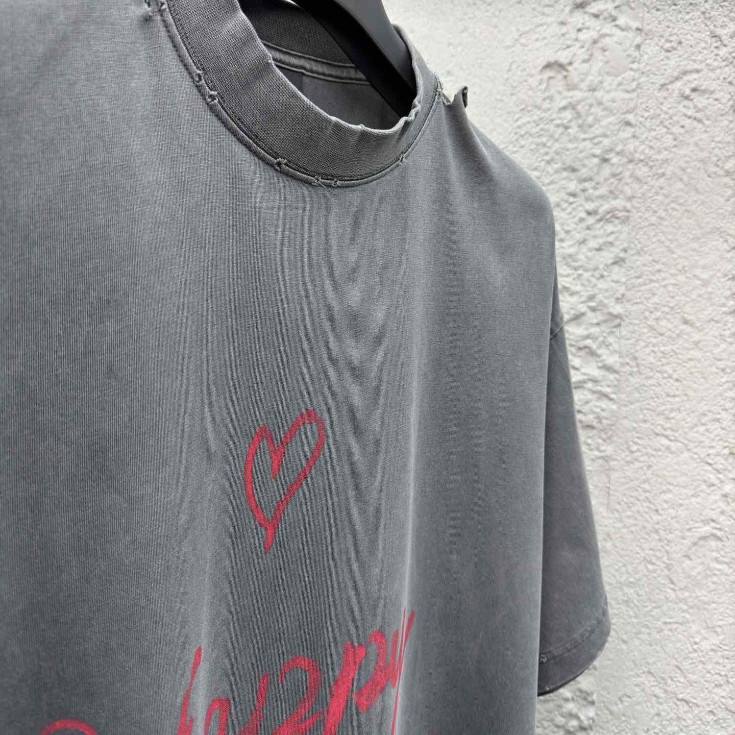 Balenciaga Lipstick Valentines T-Shirt Small Fit  - DopestKickz