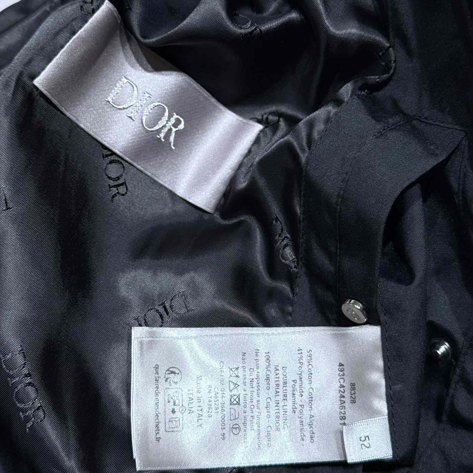 Dior Light Jackets Male Black - DopestKickz