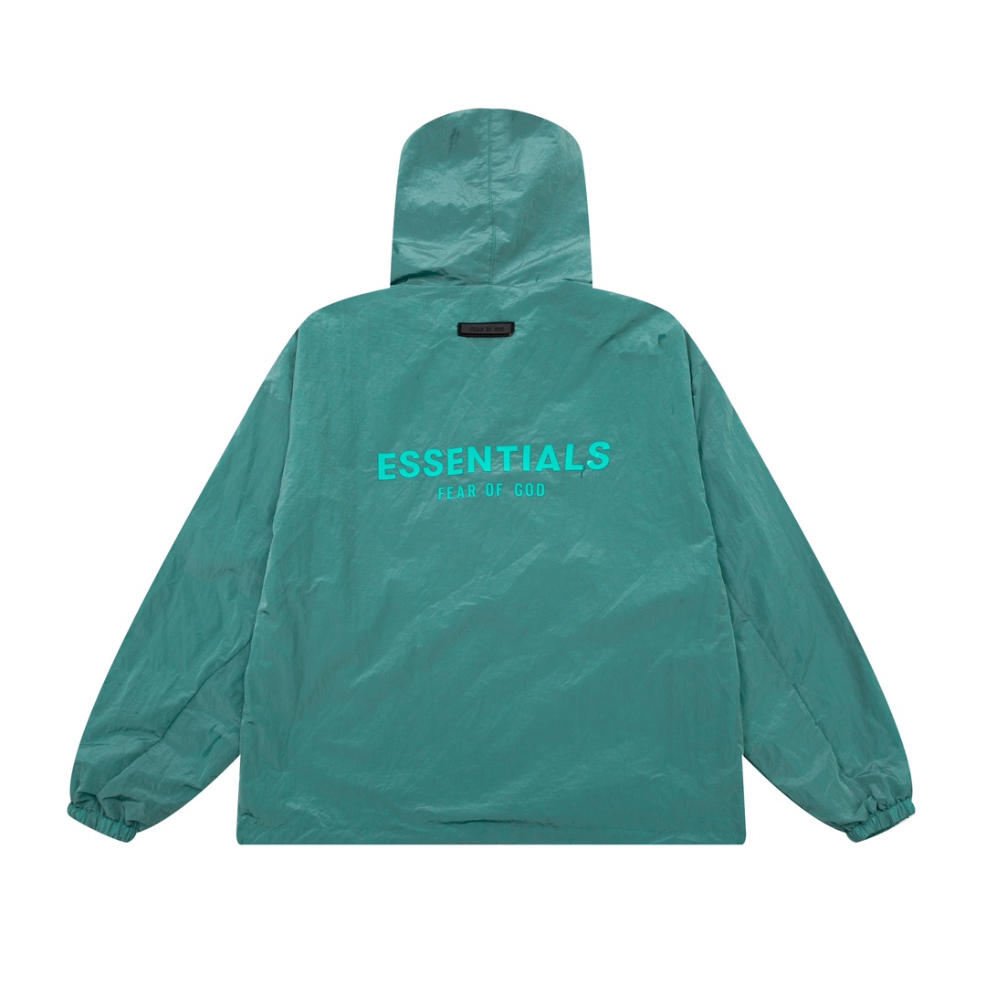 Fear Of God Essential Crinkle Nylon Jacket - DopestKickz