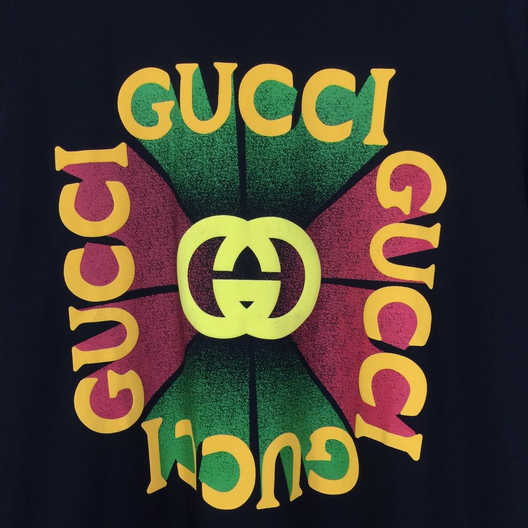 Gucci Cotton Jersey Printed T-shirt   - DopestKickz
