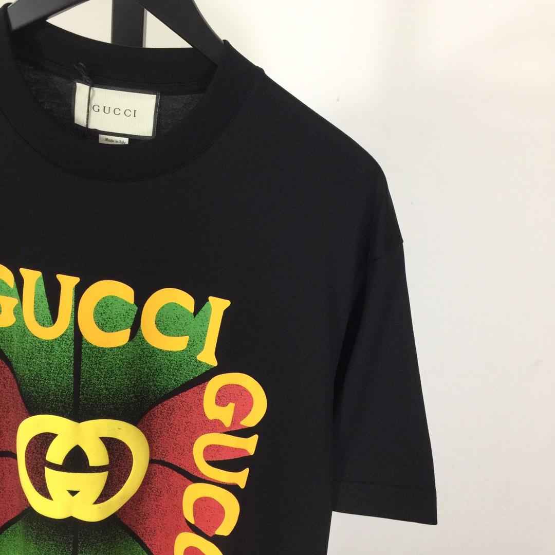 Gucci Cotton Jersey Printed T-shirt   - DopestKickz
