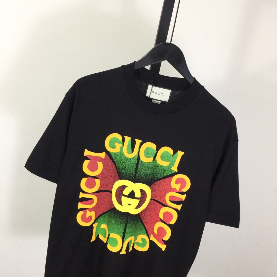 Gucci Cotton Jersey Printed T-shirt   - DopestKickz
