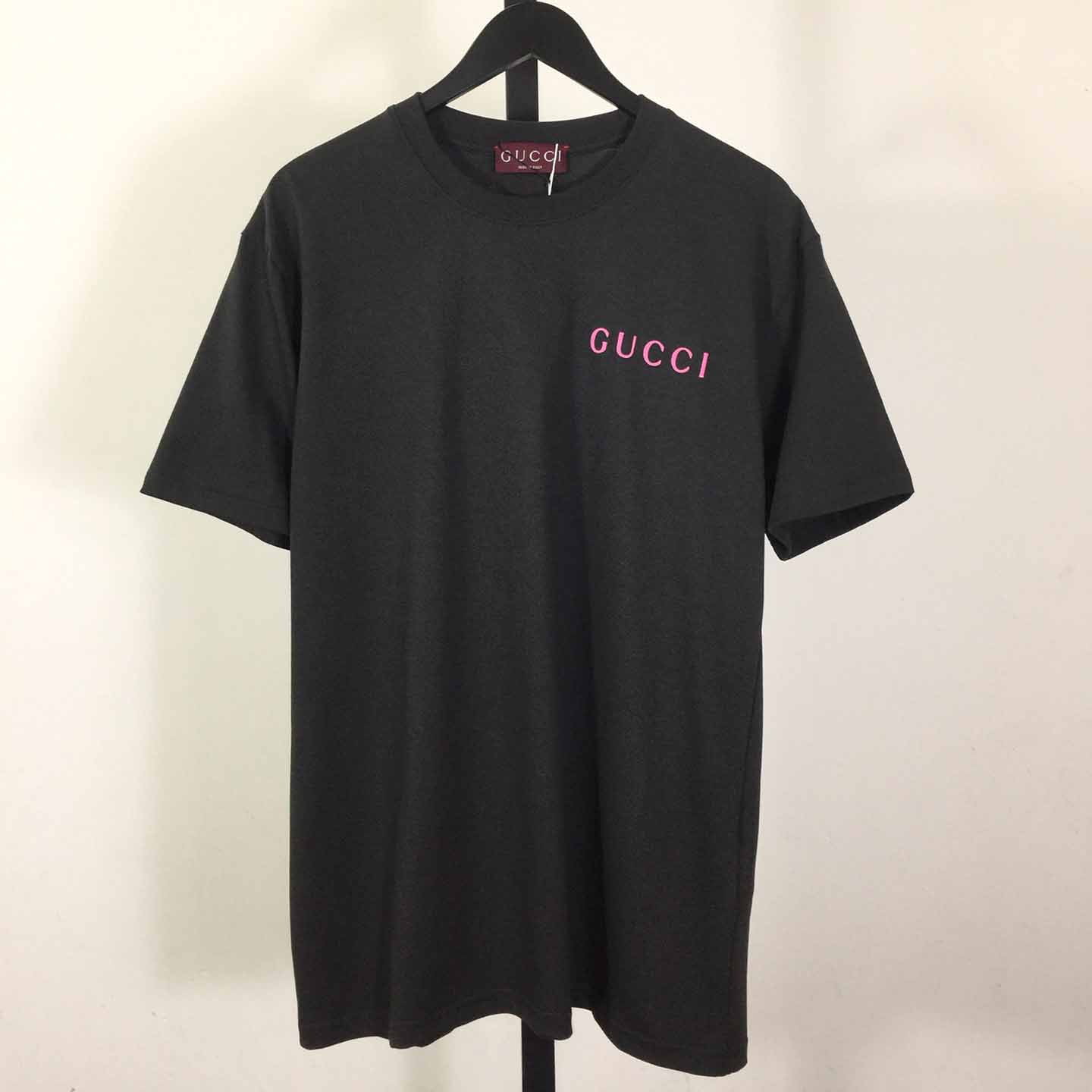 Gucci Printed Cotton Jersey T-shirt - DopestKickz