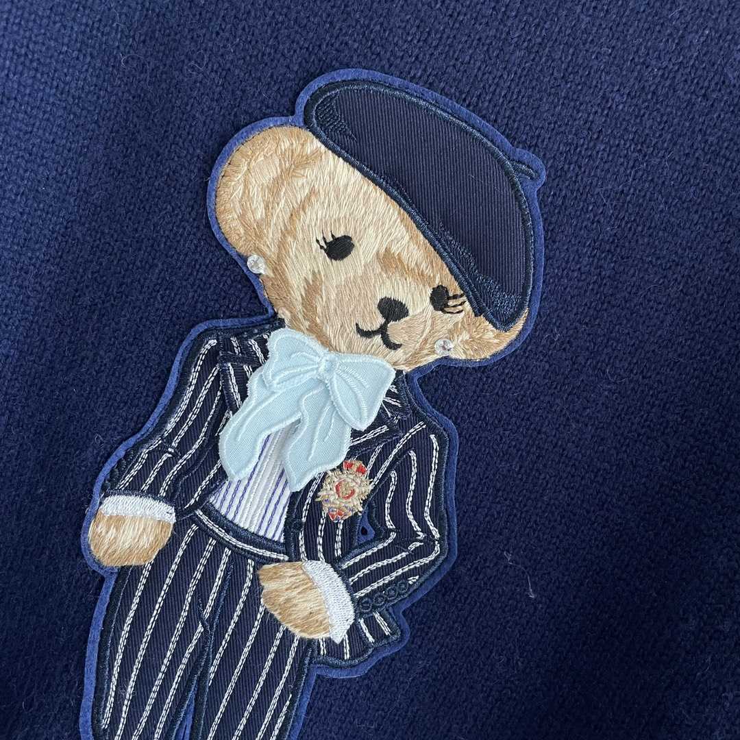 Ralph Lauren Cricket Polo Bear Silk Sweater - DopestKickz