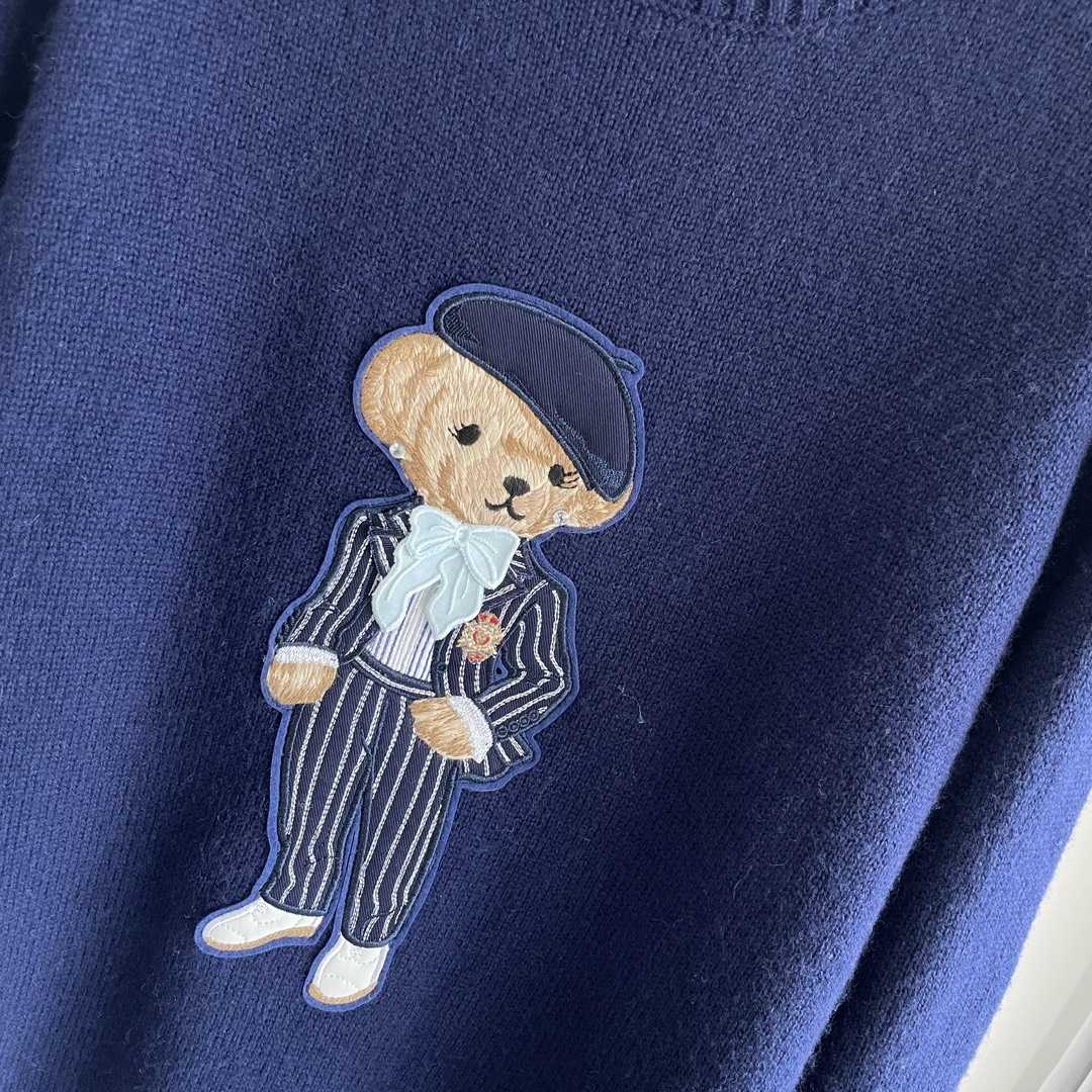 Ralph Lauren Cricket Polo Bear Silk Sweater - DopestKickz