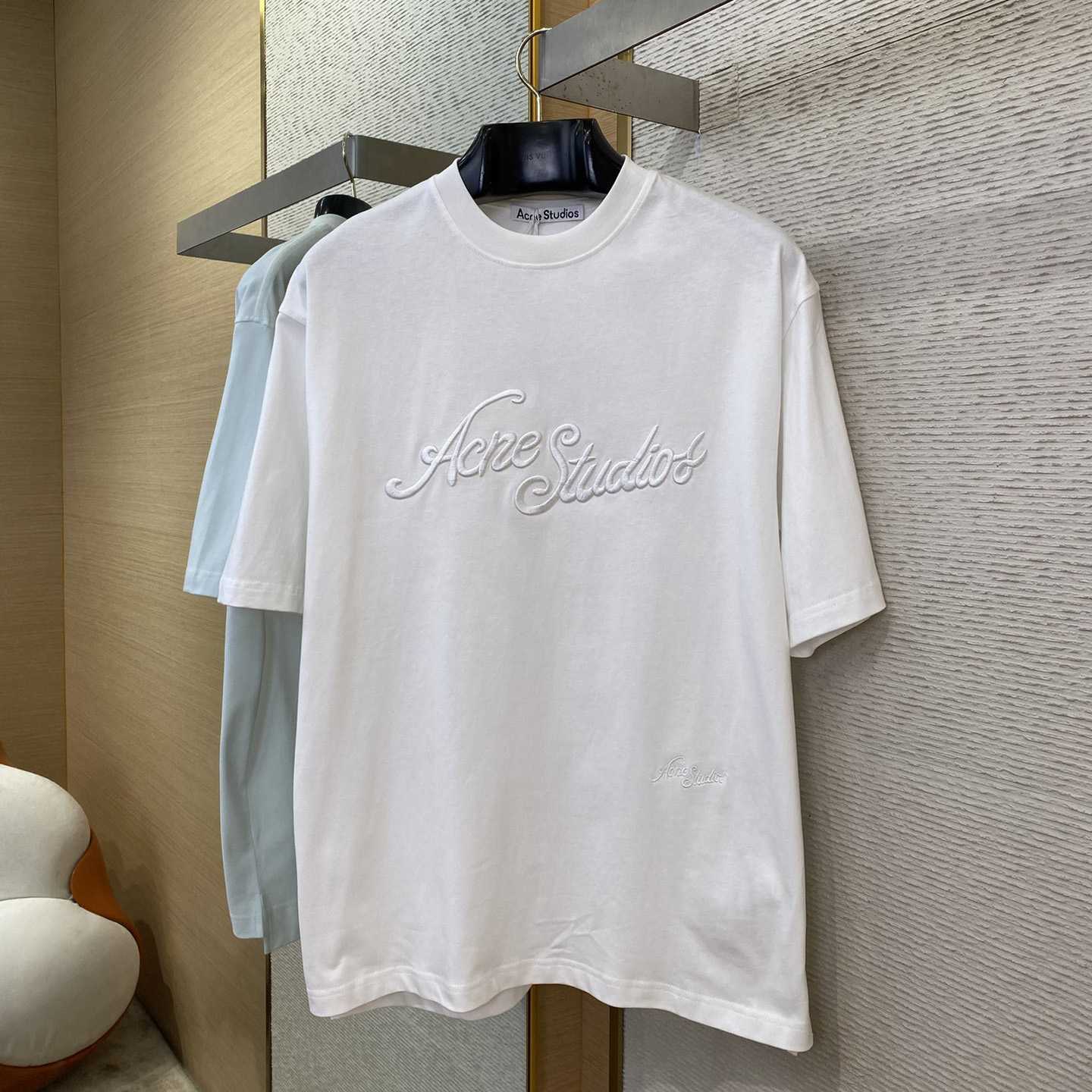 Acne Studios Logo T-shirt - Relaxed Fit - DopestKickz