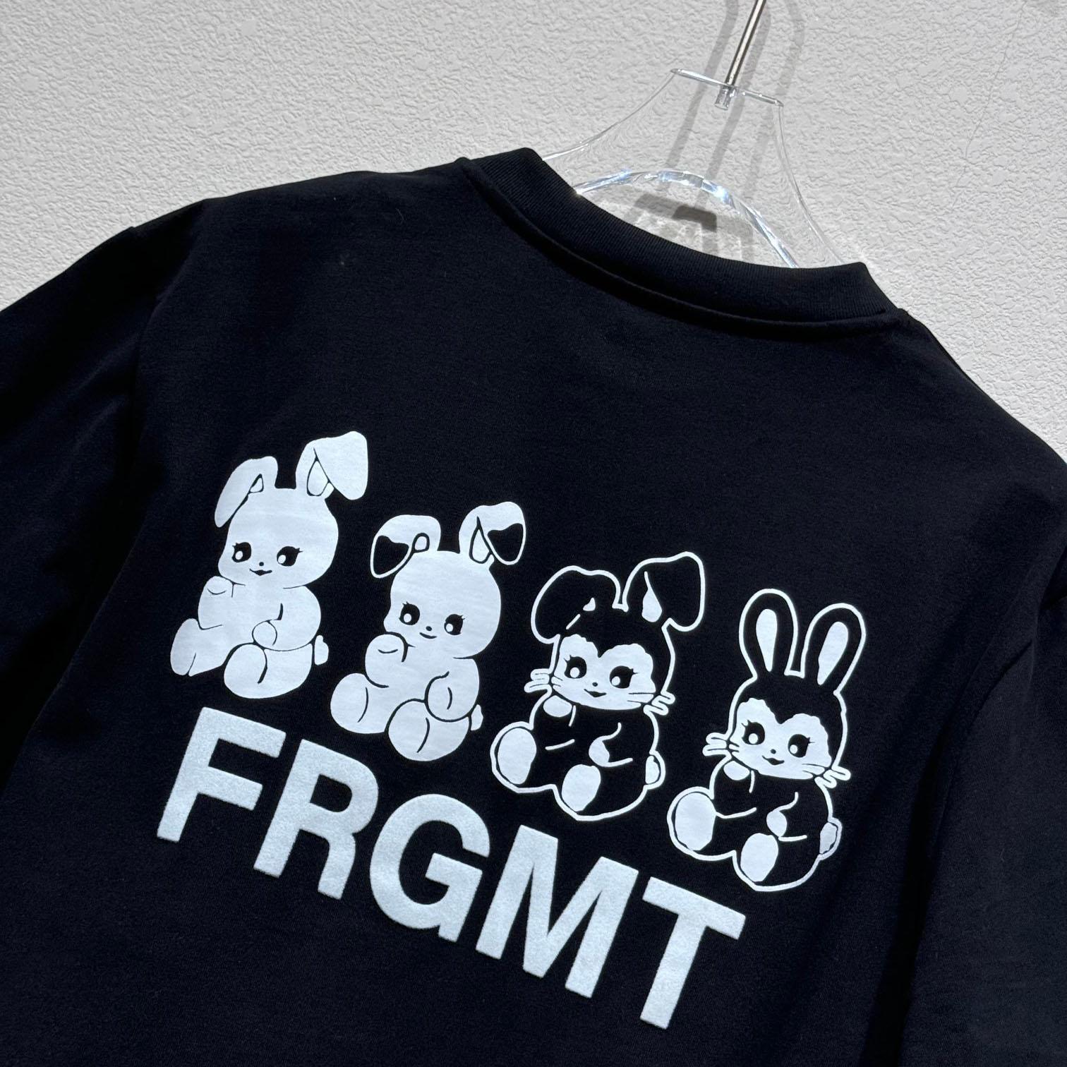 Moncler x FRGMT Cartoon Logo Cotton T-Shirt - DopestKickz