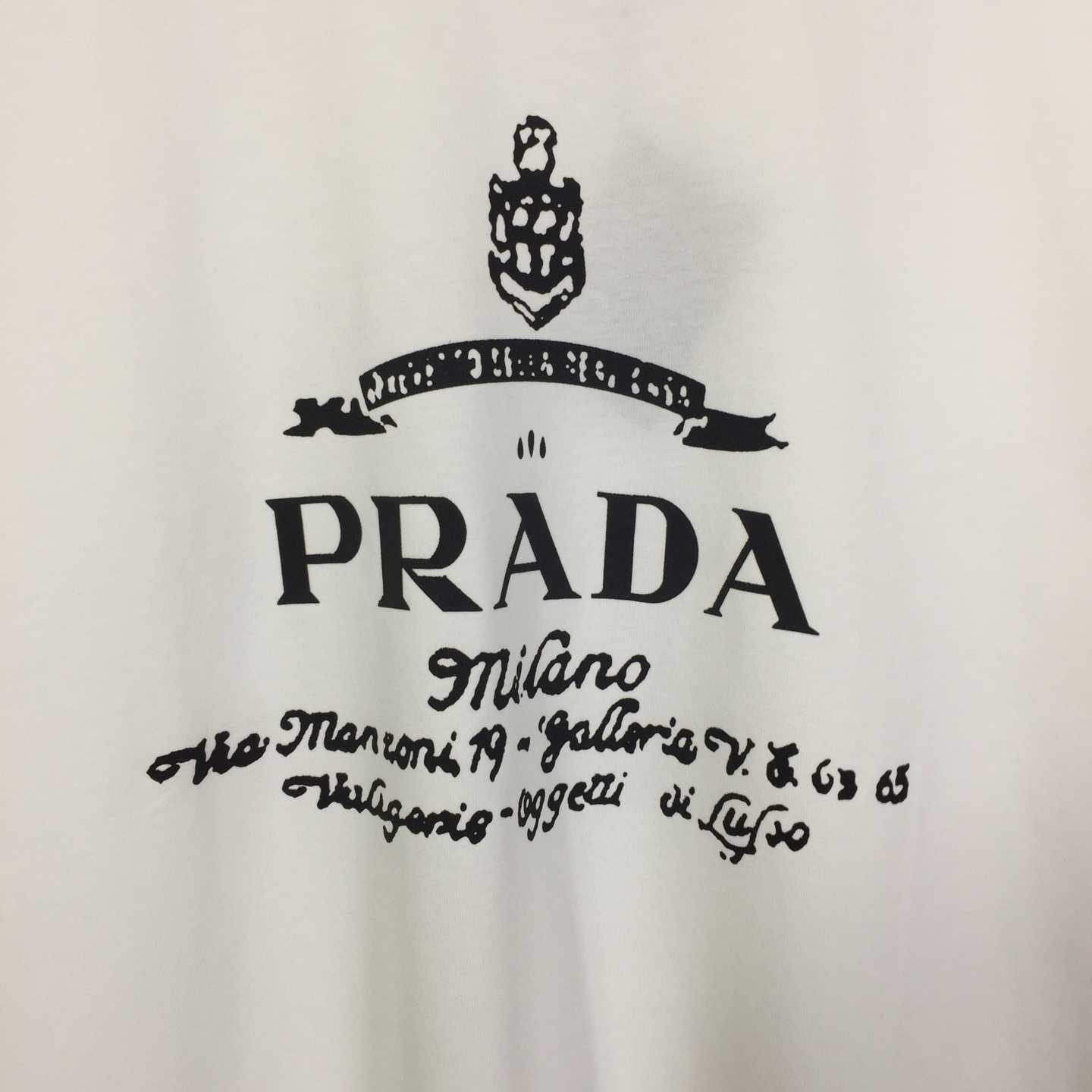 Prada Cotton T-Shirt - DopestKickz