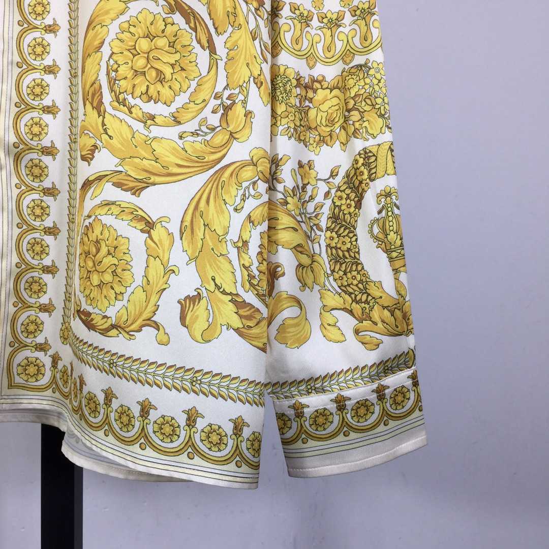 Versace Barocco Silk Shirt  - DopestKickz