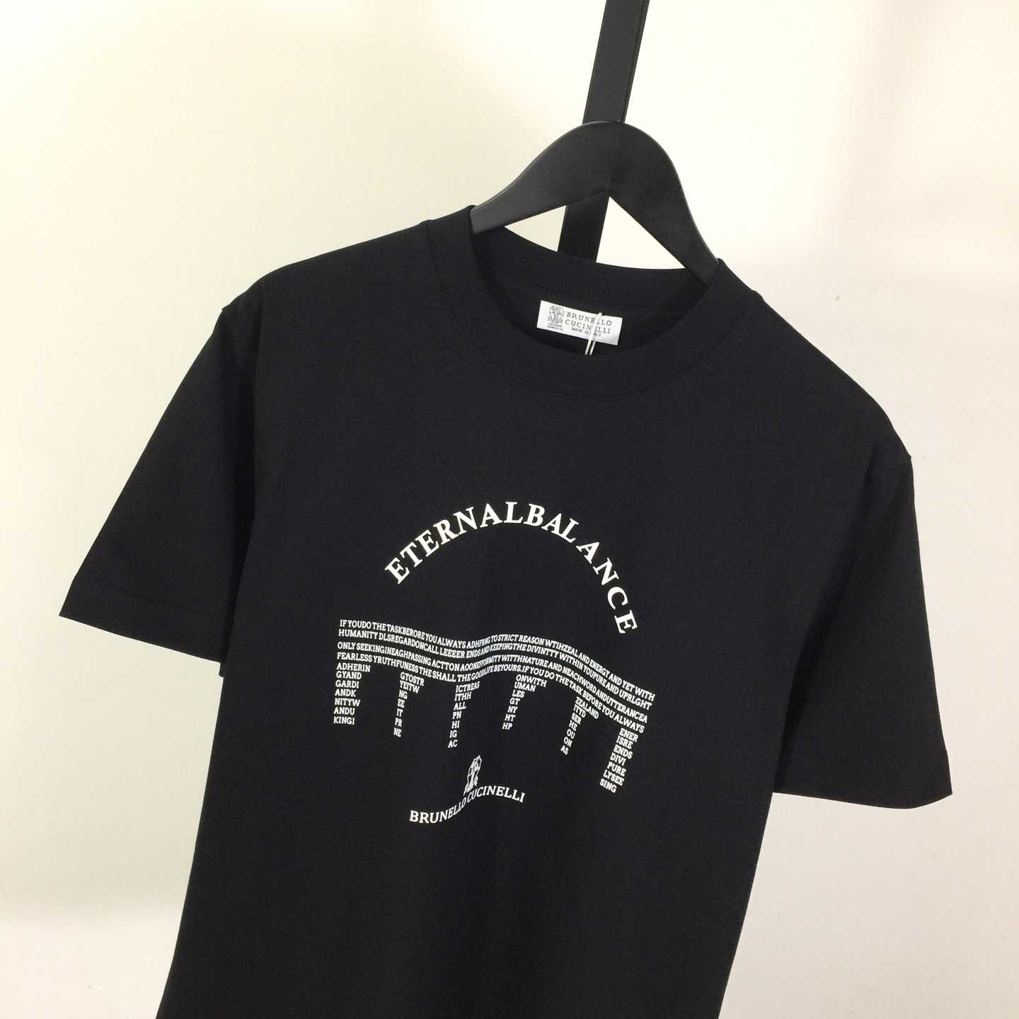 Brunello Cucinelli Graphic-print Cotton T-shirt - DopestKickz