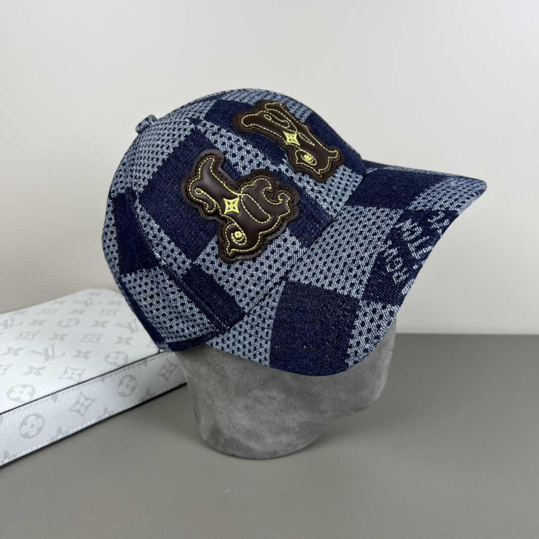 Louis Vuitton Washed 3D Cap  - DopestKickz
