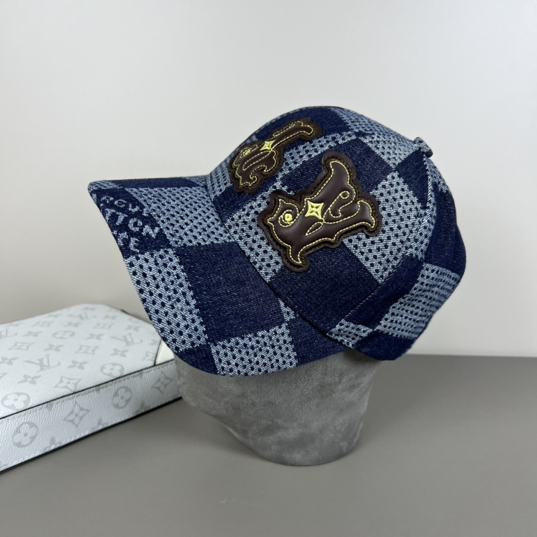 Louis Vuitton Washed 3D Cap  - DopestKickz