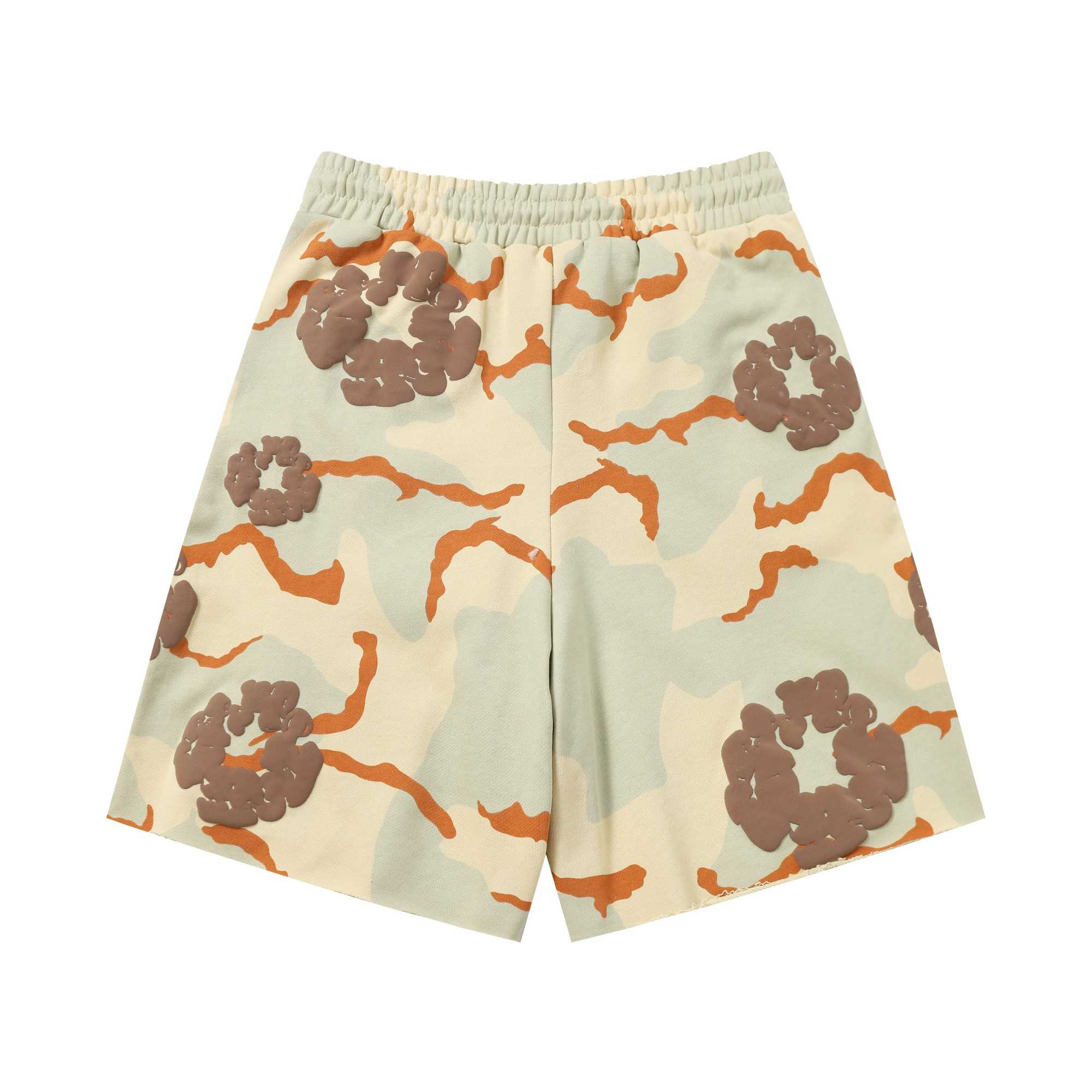 Denim Tears Camo Sweat Shorts - DopestKickz