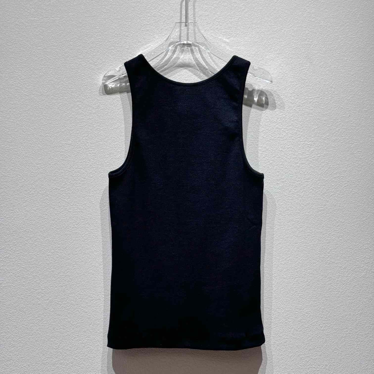 Saint Laurent Cassandre Tank Top - DopestKickz