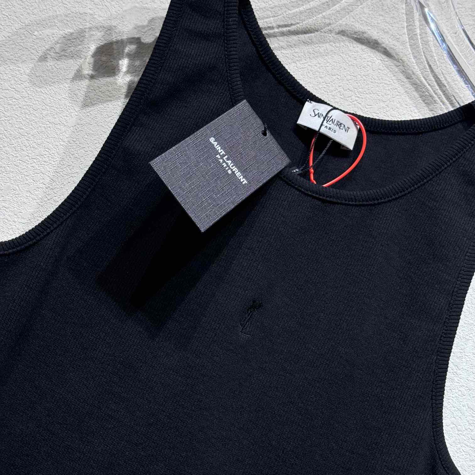 Saint Laurent Cassandre Tank Top - DopestKickz