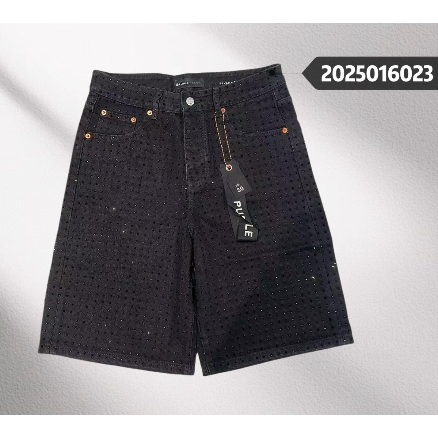 Purple-Brand Denim Shorts    6023 - DopestKickz