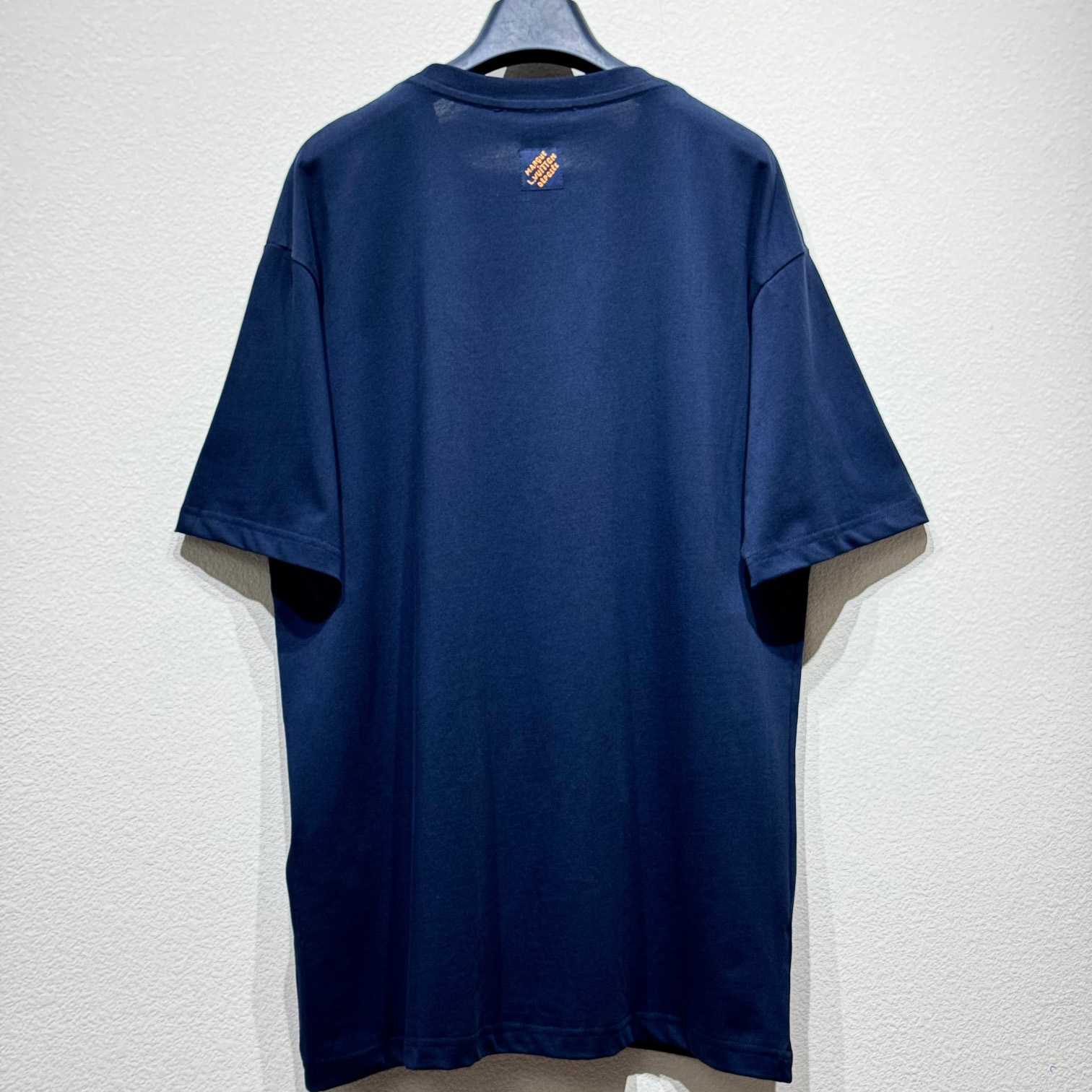 Louis Vuitton LV Vers Embellished Short-Sleeved T-Shirt  1AGHXO - DopestKickz