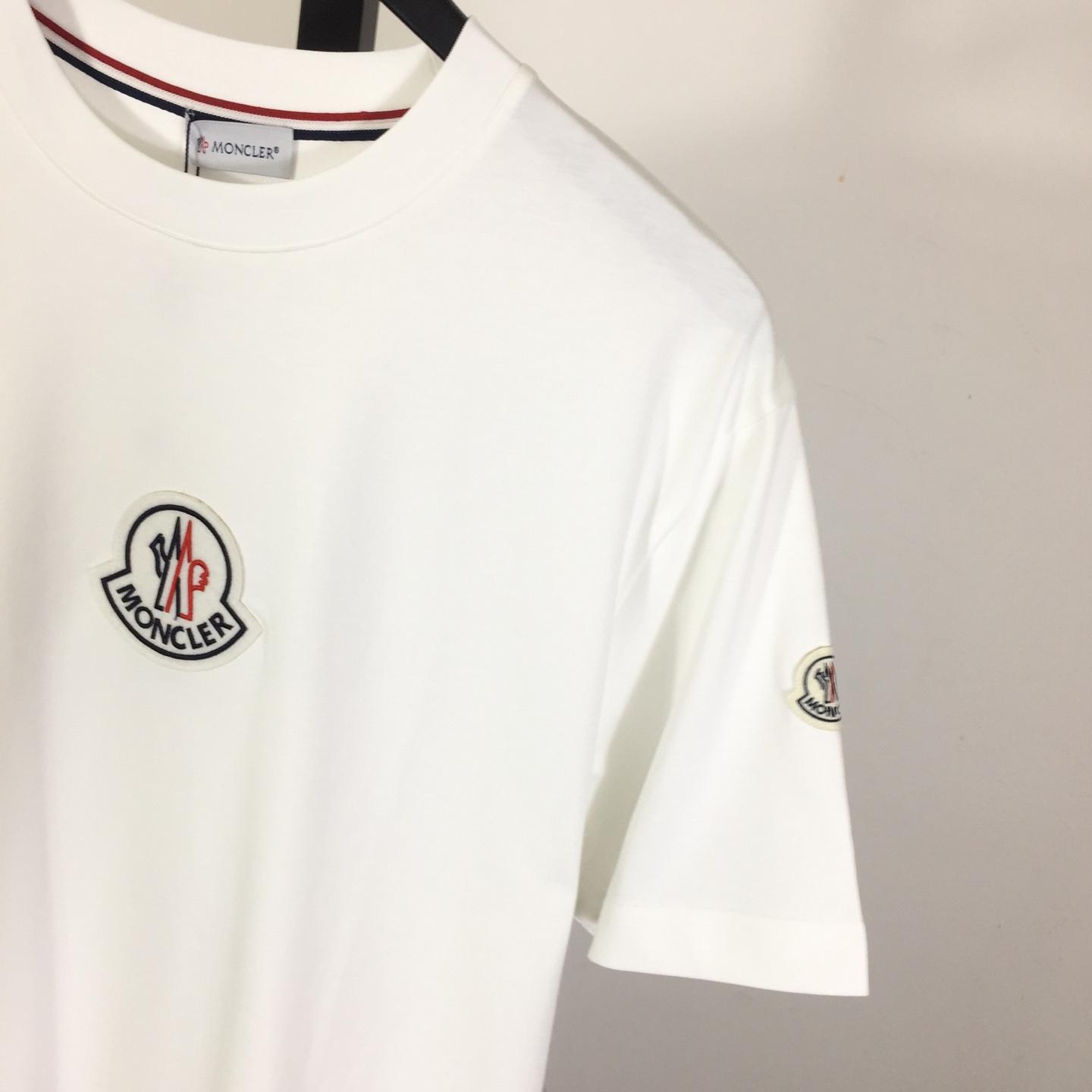 Moncler Logo Cotton T-shirt - DopestKickz