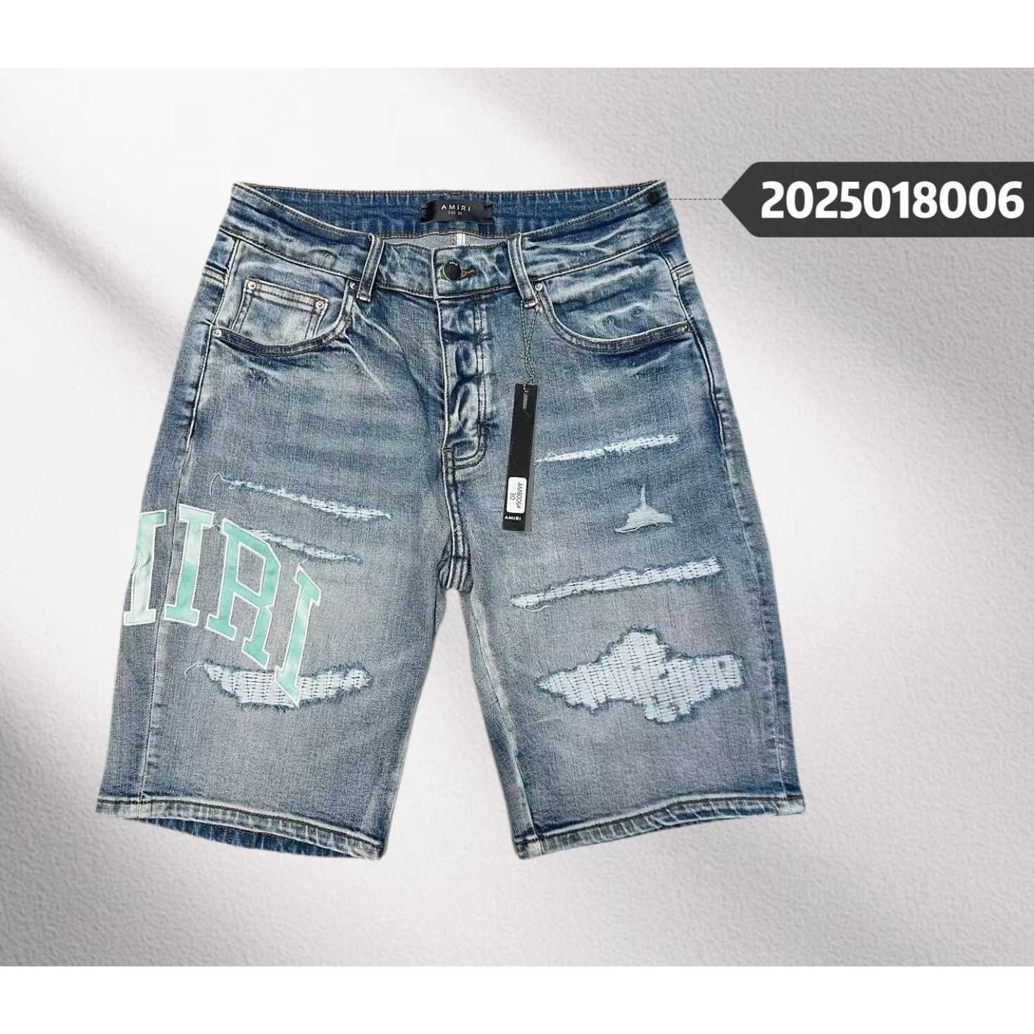 Amiri Denim Shorts     8006 - DopestKickz