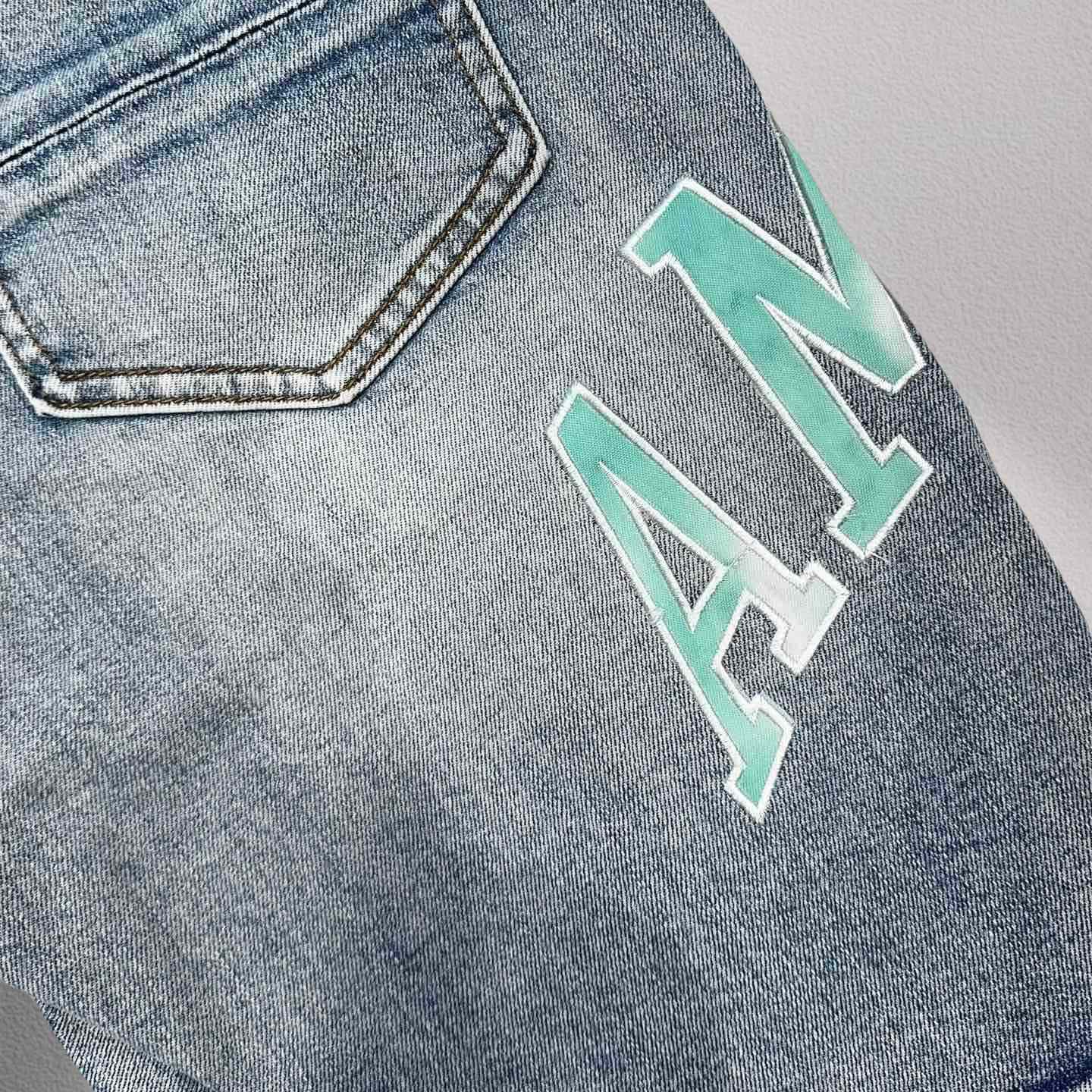 Amiri Denim Shorts     8006 - DopestKickz