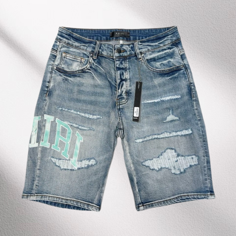 Amiri Denim Shorts     8006 - DopestKickz