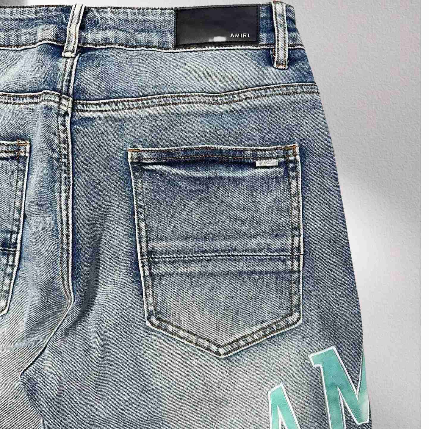 Amiri Denim Shorts     8006 - DopestKickz