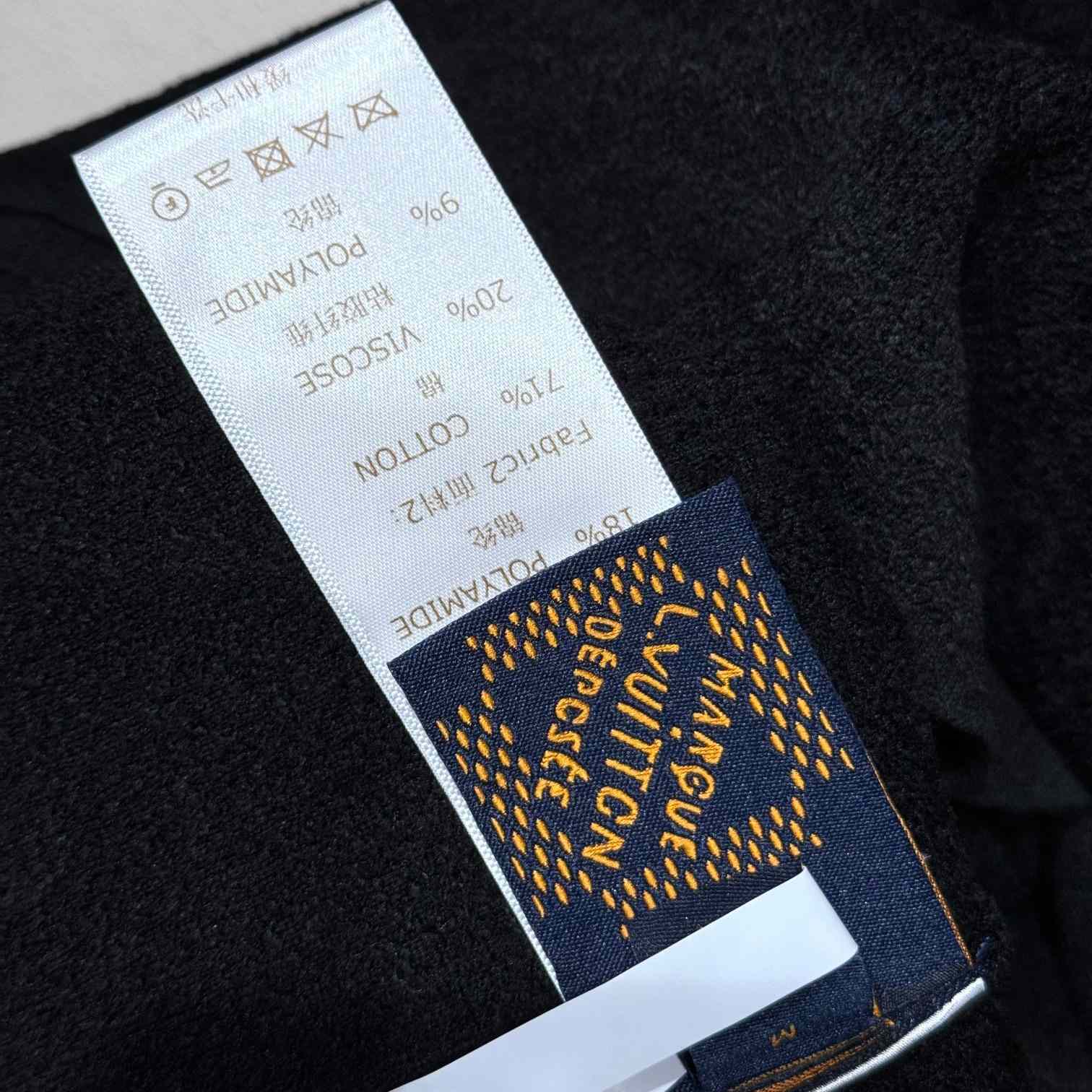 Louis Vuitton Graphic Jacquard Short-Sleeved Crewneck   1AHCMV - DopestKickz