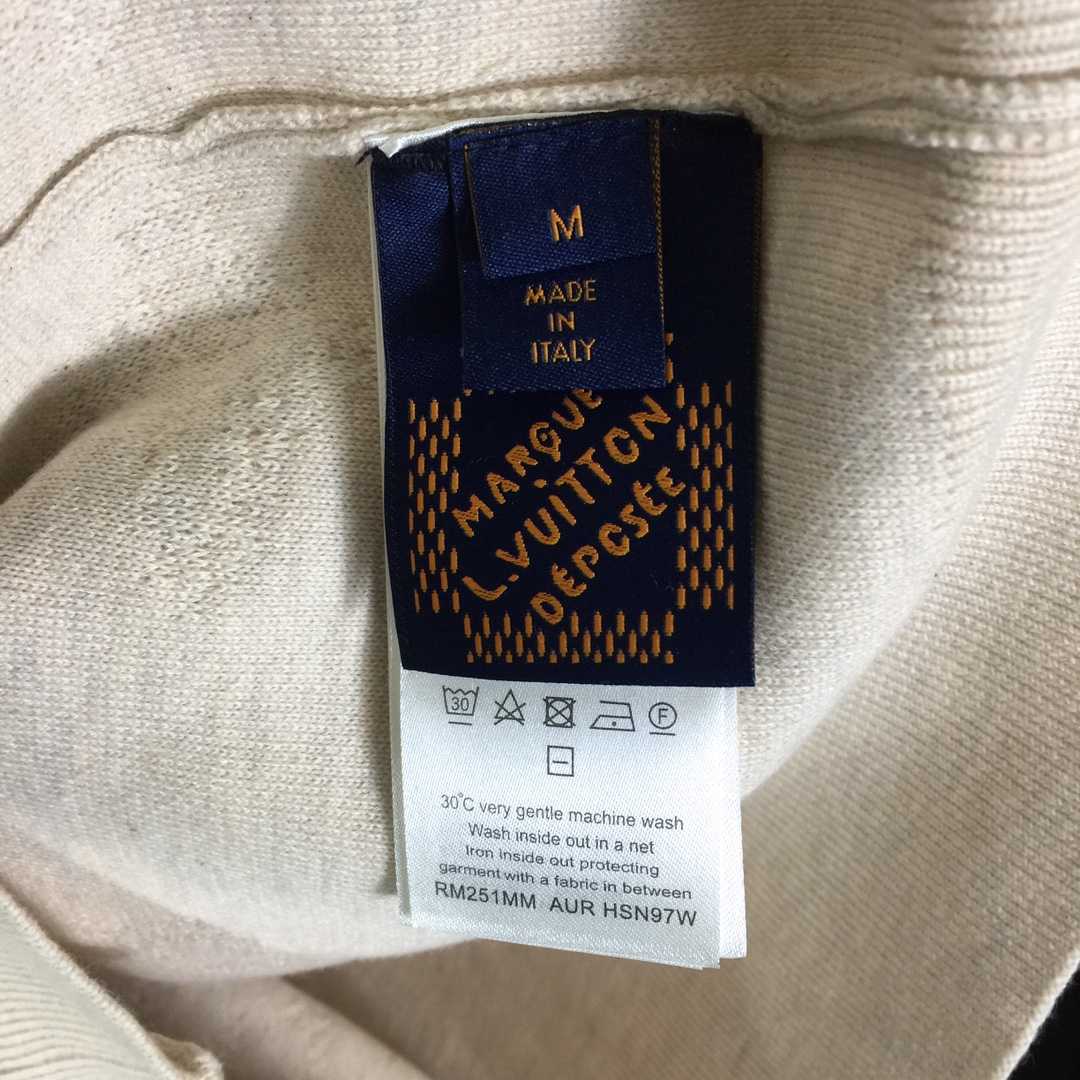 Louis Vuitton Monogram Embossed Crewneck - DopestKickz
