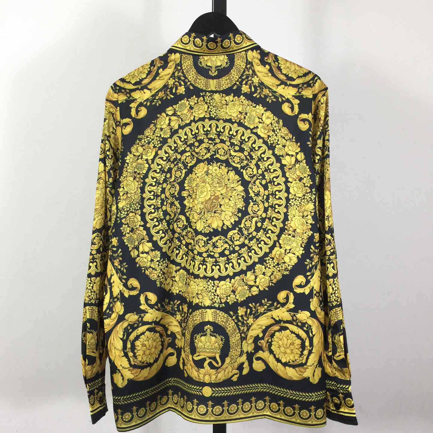 Versace Barocco Silk Shirt  - DopestKickz