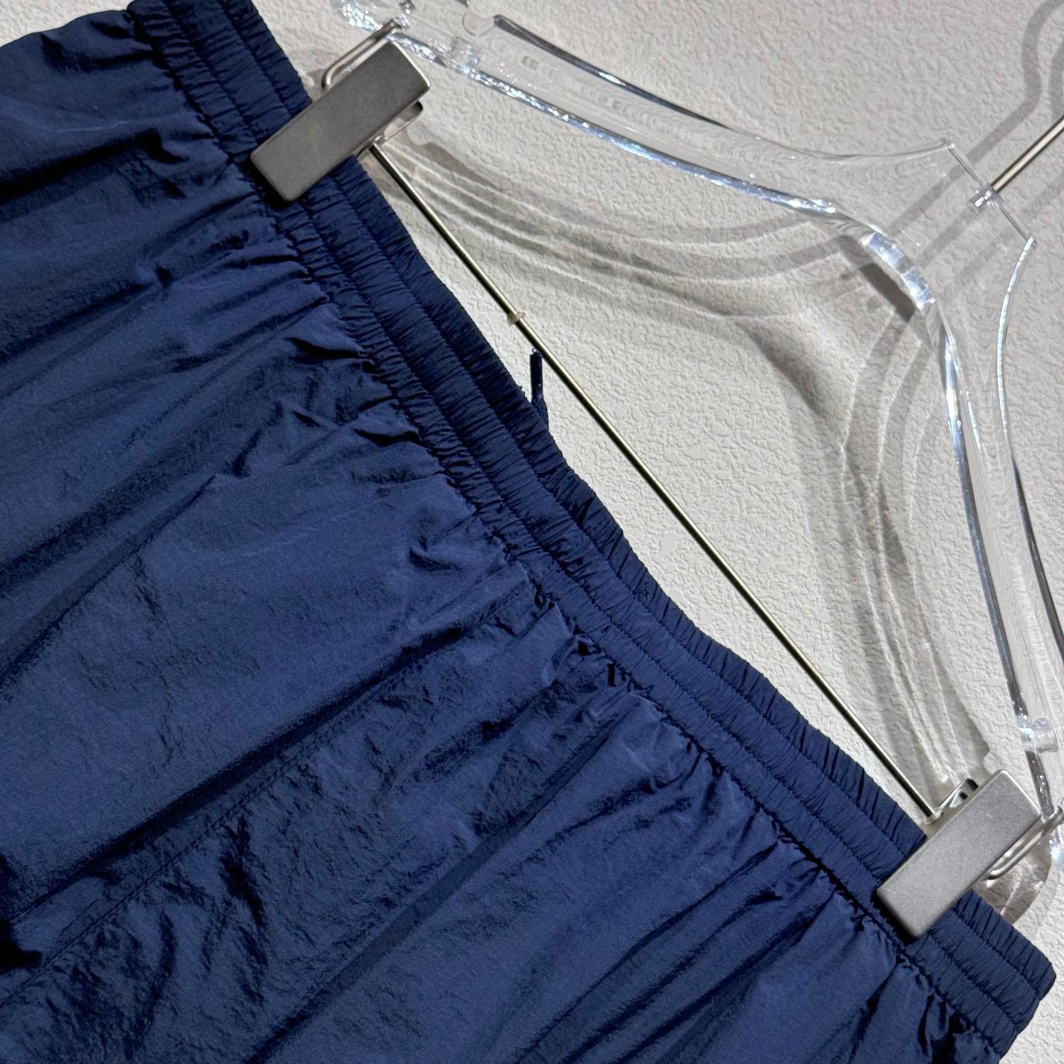 Balenciaga Tracksuit Pants In Navy - DopestKickz