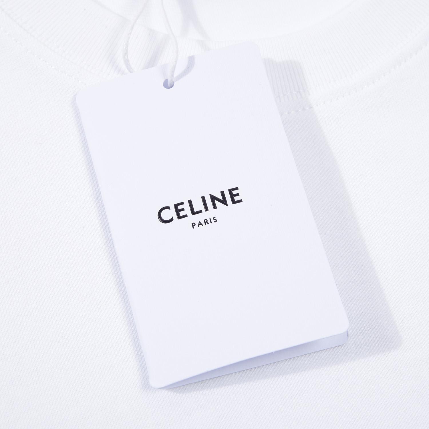 Celine T-Shirt In Cotton Jersey - DopestKickz