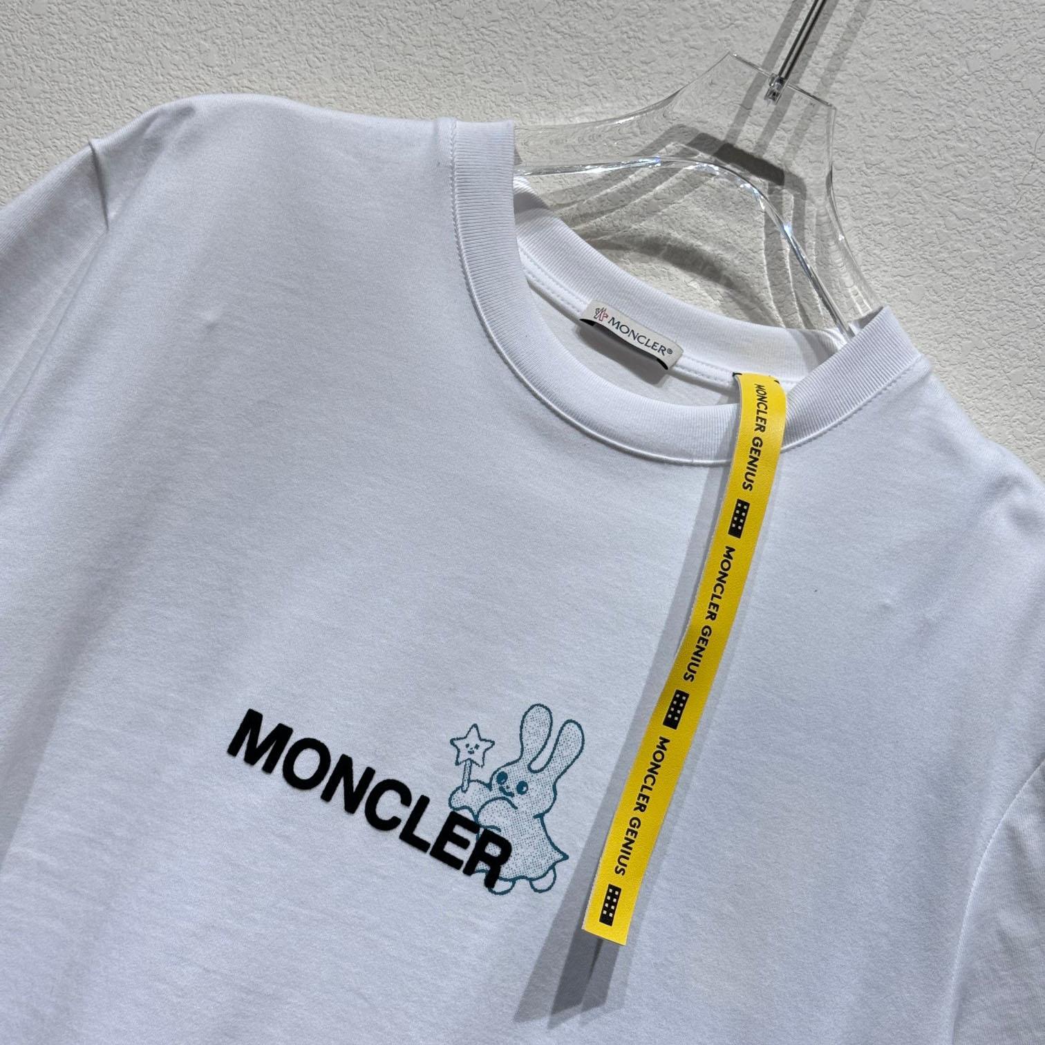 Moncler x FRGMT Cartoon Logo Cotton T-Shirt - DopestKickz