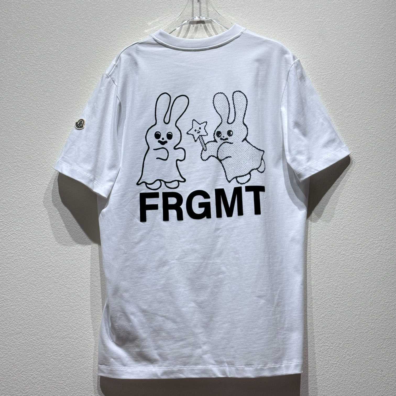 Moncler x FRGMT Cartoon Logo Cotton T-Shirt - DopestKickz