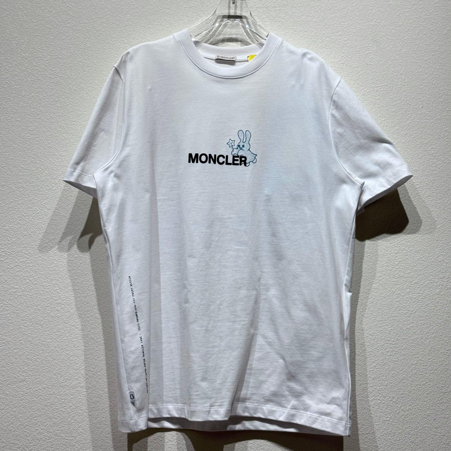 Moncler x FRGMT Cartoon Logo Cotton T-Shirt - DopestKickz