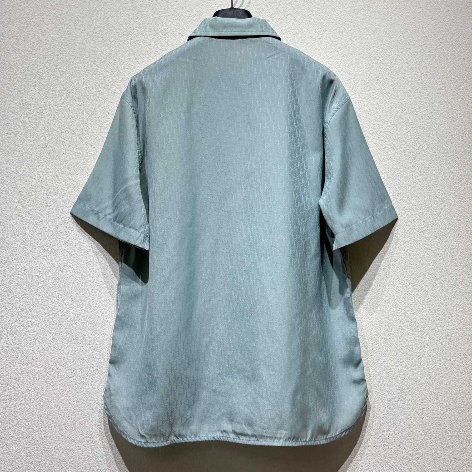 Dior Oblique Short-Sleeved Shirt  - DopestKickz