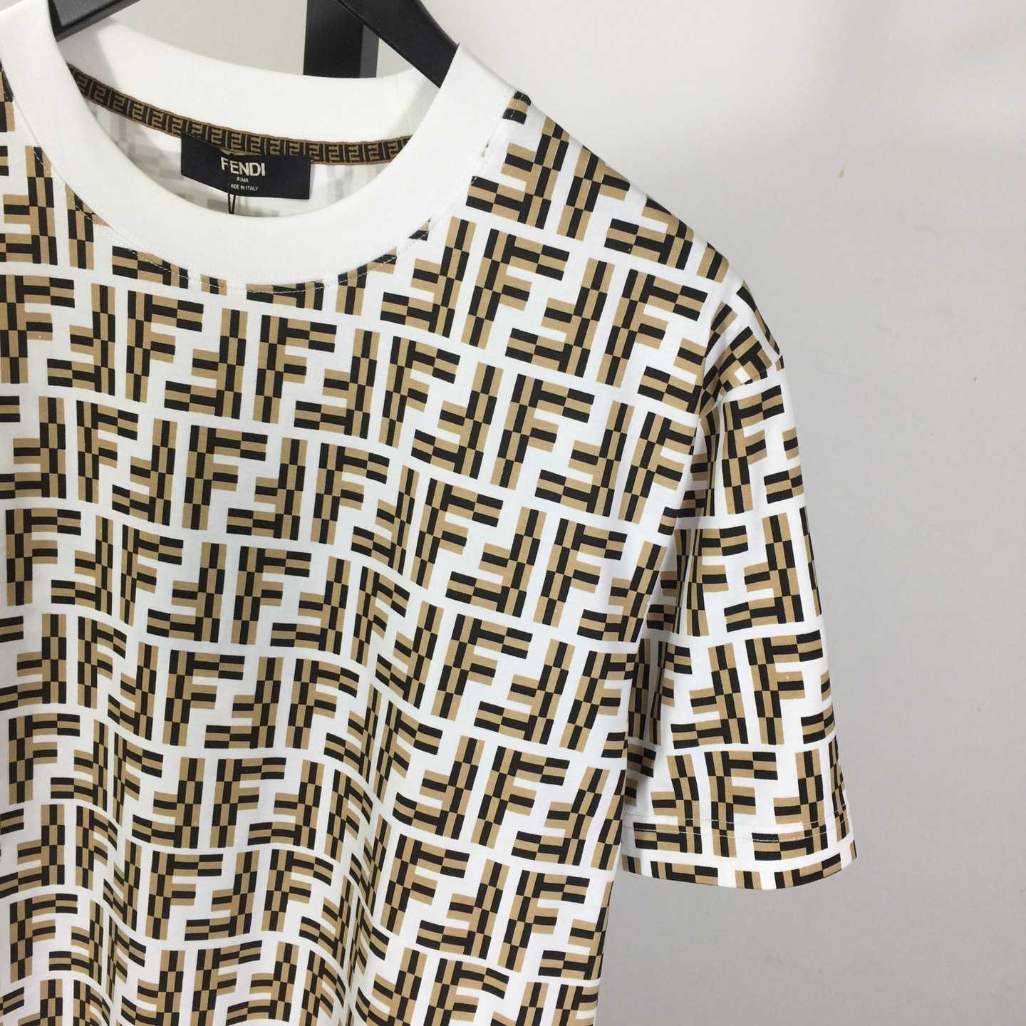 Fendi FF Monogram Logo T-shirt - DopestKickz