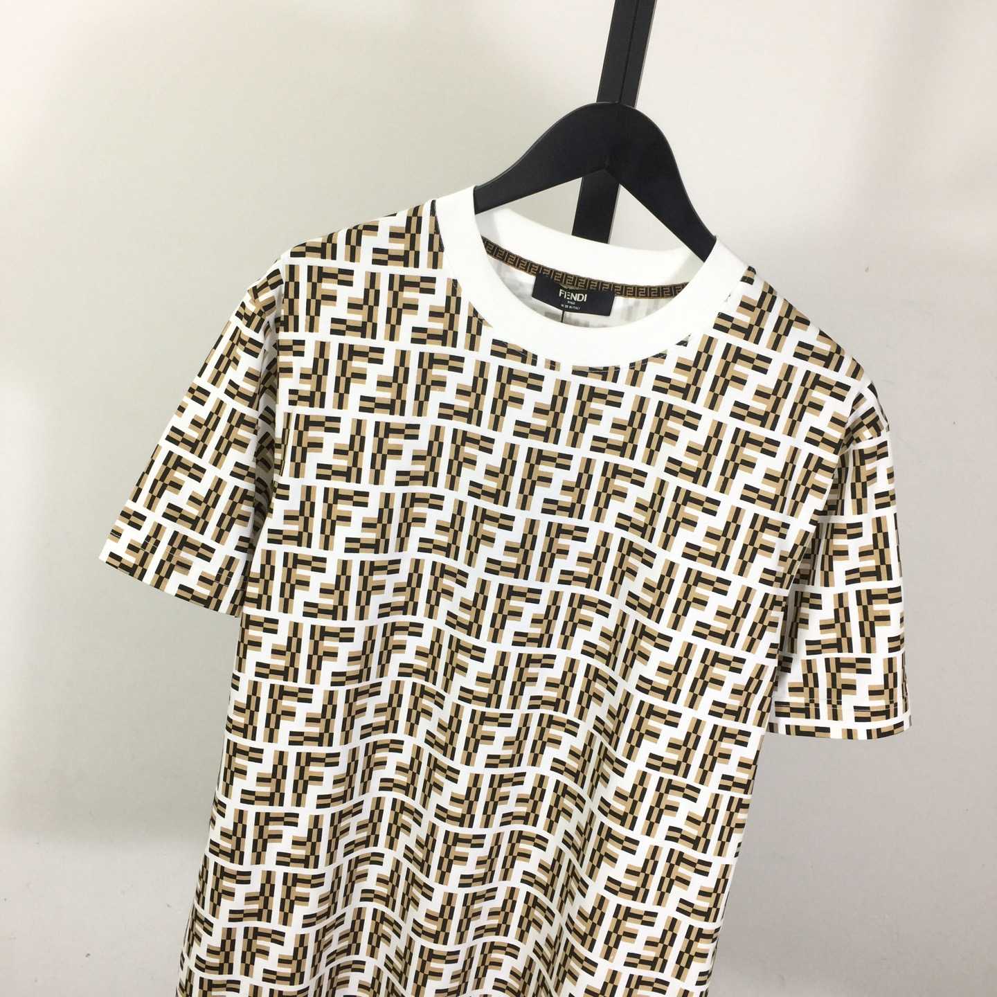 Fendi FF Monogram Logo T-shirt - DopestKickz