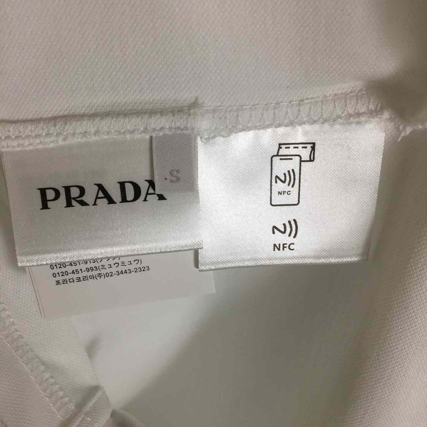Prada Short-sleeved Piqué Polo Shirt - DopestKickz