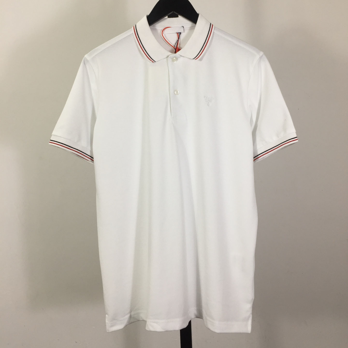 Prada Short-sleeved Piqué Polo Shirt - DopestKickz