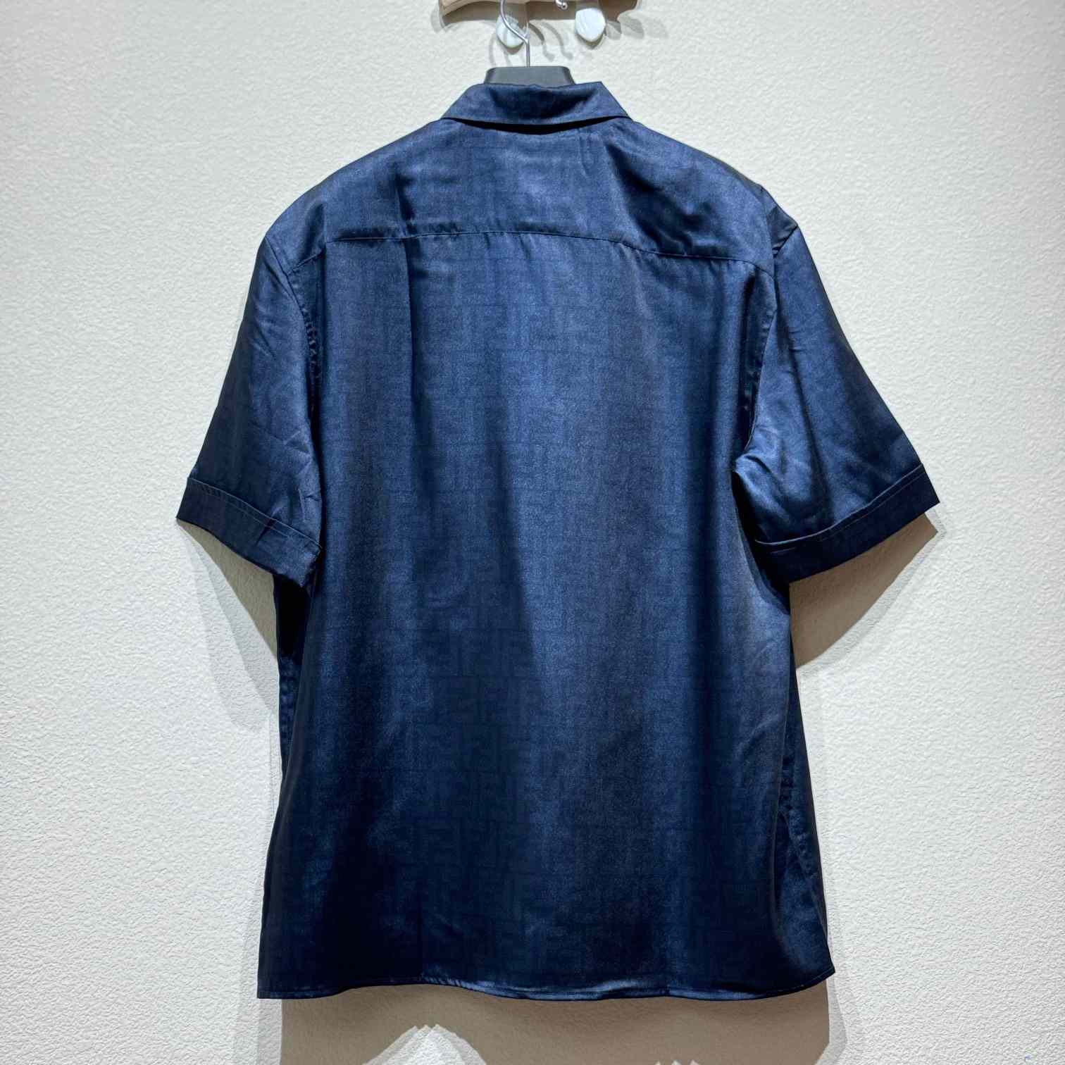 Fendi Allover Logo Printed Buttoned Shirt - DopestKickz