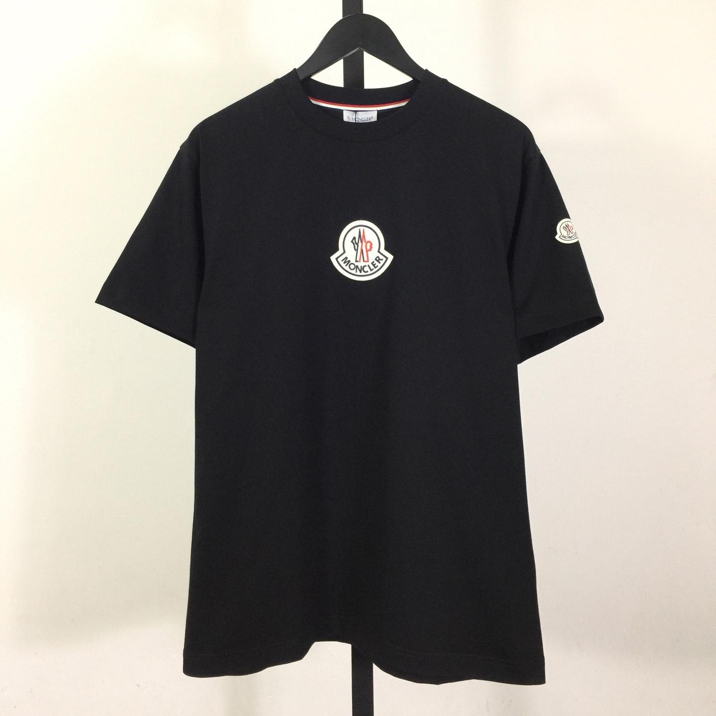 Moncler Logo Cotton T-shirt - DopestKickz