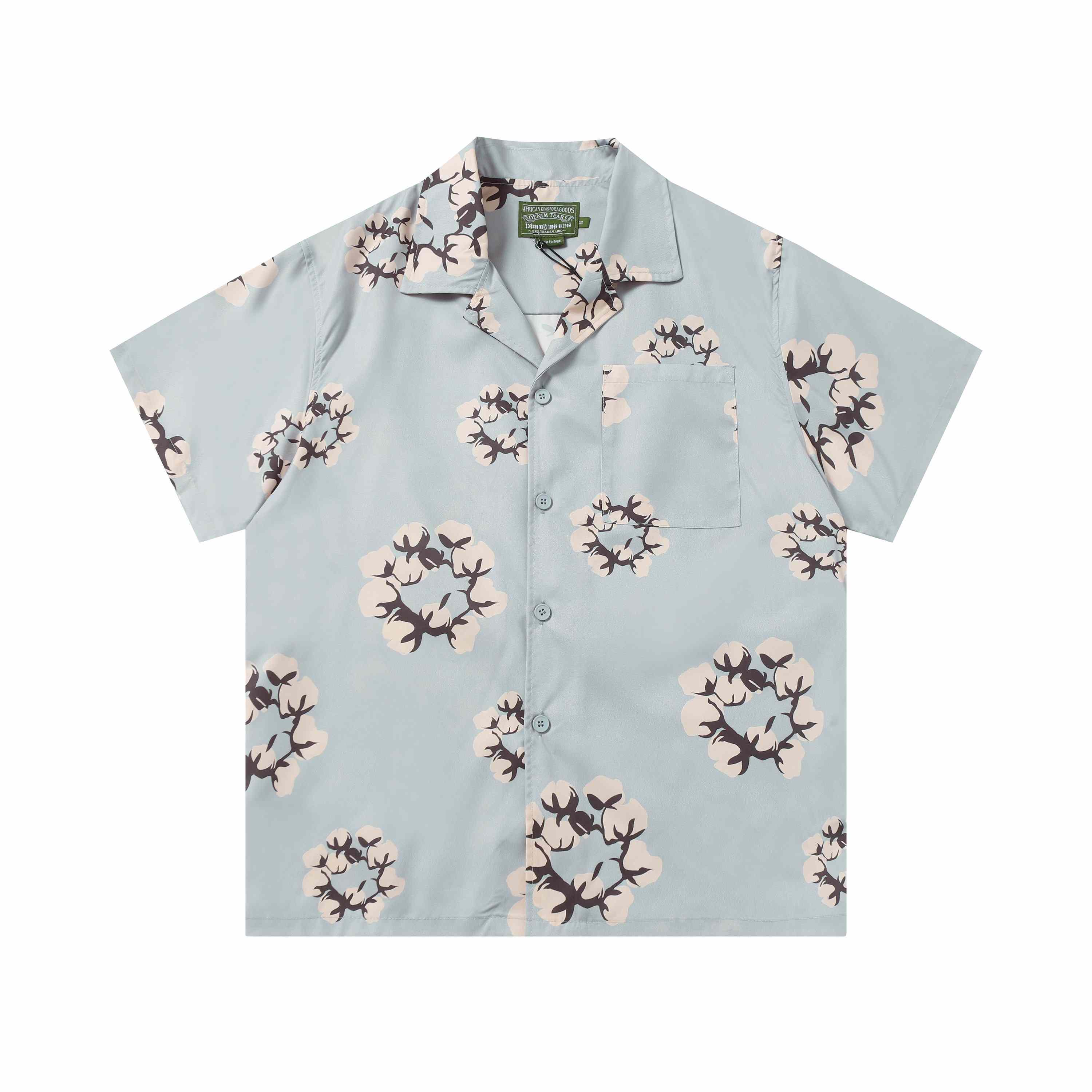 Denim Tears Short-Sleeved Shirt - DopestKickz