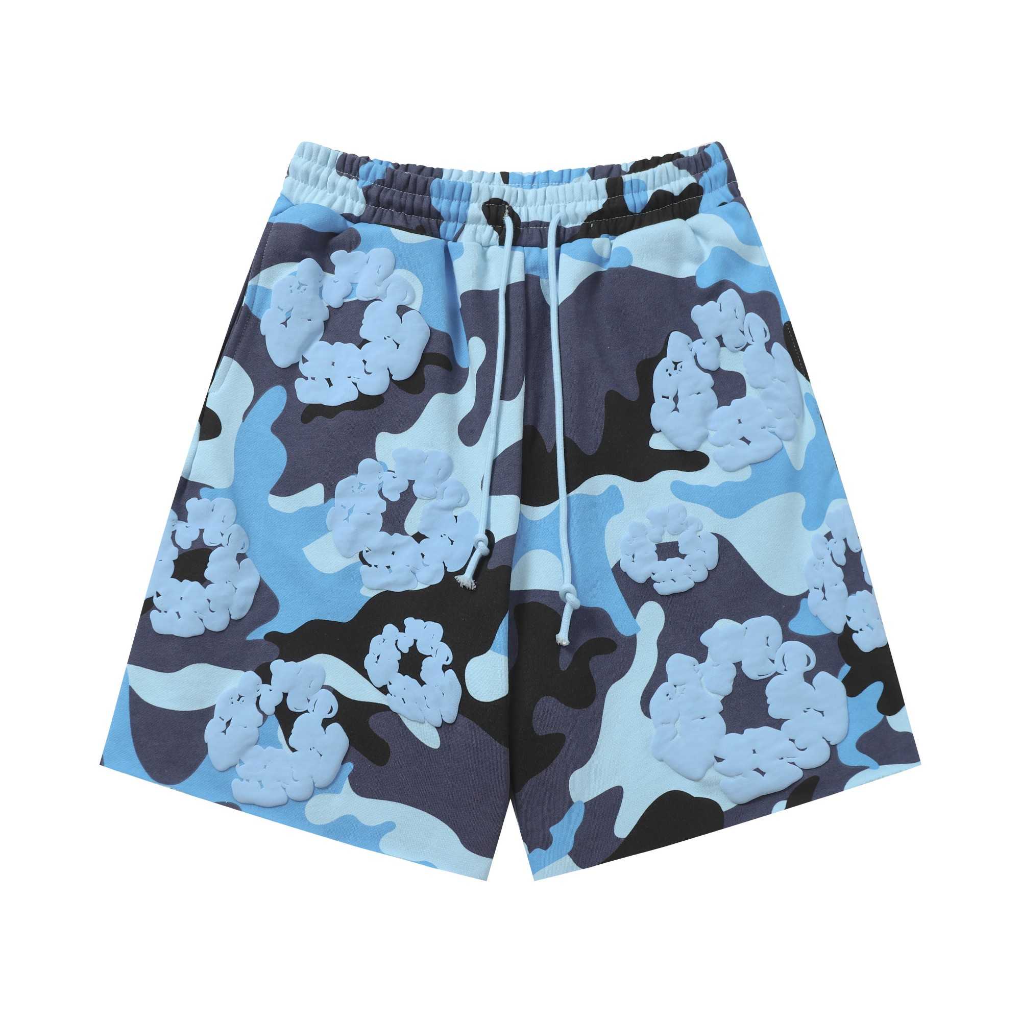 Denim Tears Camo Sweat Shorts - DopestKickz