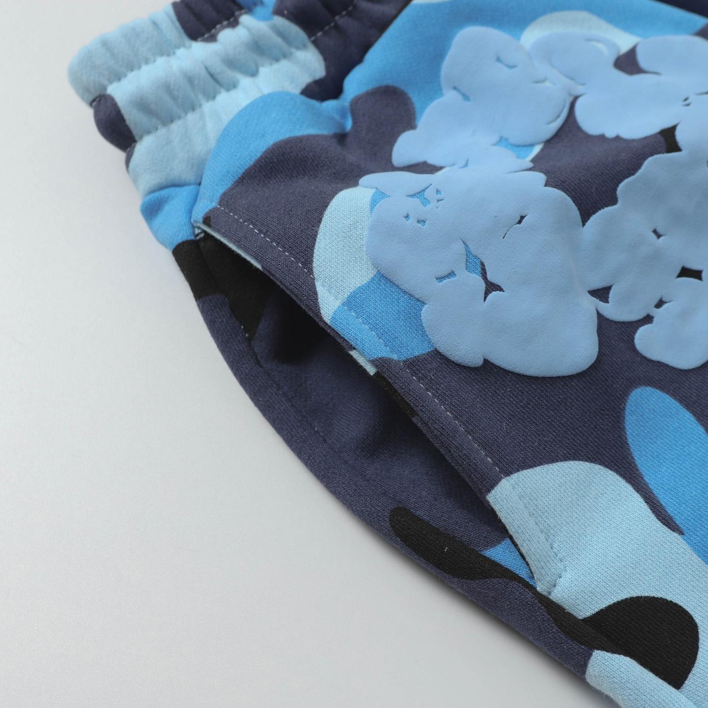 Denim Tears Camo Sweat Shorts - DopestKickz